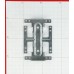Соединитель одноуровневый креветка Стандарт 47х17 0.9 мм прямоугольный