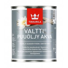 Масло Tikkurila Valtti Puuoljy Akva для наружных деревянных поверхностей основа EC 0,9 л