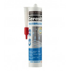 Герметик силиконовый затирка Ceresit CS 25 № 58 темно-коричневый 280 мл