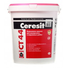 Краска водно-дисперсионная фасадная Ceresit CT 44 15 л