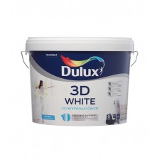 Краска водно-дисперсионная интерьерная Dulux 3D White белая основа BW 10 л