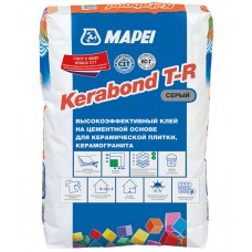 Клей для плитки, керамогранита и мозаики Mapei Kerabond T-R серый 25 кг