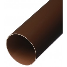 Труба водосточная пластиковая Vinylon d90 мм 4 м кофе RAL 8017