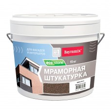 Мраморная штукатурка EcoStone Bayramix, цвет 978  15 кг