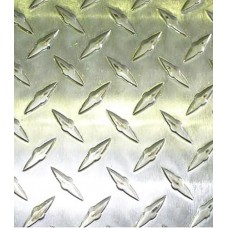 Лист алюминиевый Бриллиант 1.5х600х1200 мм рифленый