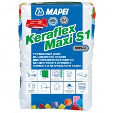 Клей для плитки и керамогранита Mapei Keraflex Maxi деформативный серый 25 кг