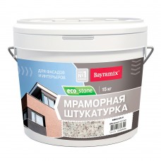 Мраморная штукатурка EcoStone Bayramix, цвет 976  15 кг