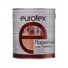 Лак алкидно-уретановый паркетный Eurotex Premium бесцветный 2,5 л глянцевый