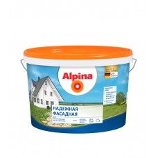 Краска водно-дисперсионная фасадная Alpina Надежная 10 л