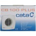 Вентилятор осевой Cata CB-100 Plus 190х190 мм d100 мм слоновая кость