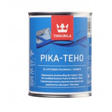 Краска водно-дисперсионная для деревянных фасадов Tikkurila Pika-Teho белая основа А 0,9 л