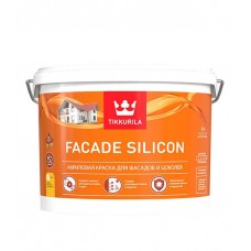 Краска водно-дисперсионная фасадная Tikkurila Facade Silicon основа С 9 л