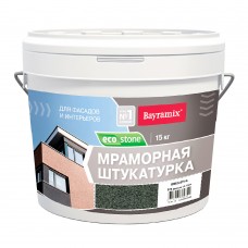 Мраморная штукатурка EcoStone Bayramix, цвет 973  15 кг