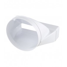 Соединитель эксцентриковый пластиковый для плоских воздуховодов 60х204 мм с круглыми d160 мм