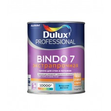 Краска водно-дисперсионная Dulux Bindo 7 экстрапрочная моющаяся белая основа BW 1 л