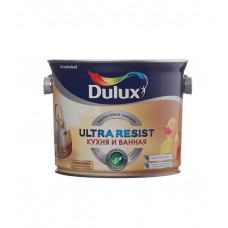 Краска водно-дисперсионная Dulux Ultra Resist кухня и ванная моющаяся основа BC 2,3 л