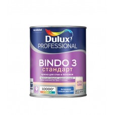 Краска водно-дисперсионная интерьерная Dulux Bindo 3 белая основа BW 1 л