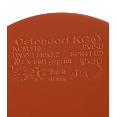 Заглушка наружная Ostendorf 110 мм