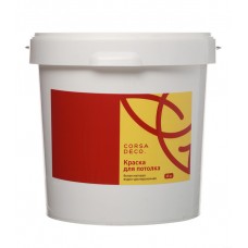 Краска водно-дисперсионная для потолка Corsa Deco белая 25 кг