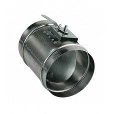 Дроссель-клапан для круглых воздуховодов d100 мм оцинкованный ORE