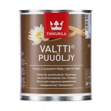 Масло Tikkurila Valtti Puuoljy для наружных деревянных поверхностей основа EC 0,9 л