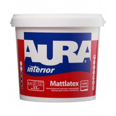 Краска водно-дисперсионная Aura Interior Mattlatex моющаяся основа TR 2,7 л