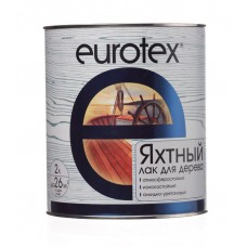 Лак алкидно-уретановый яхтный Eurotex бесцветный 2 л глянцевый