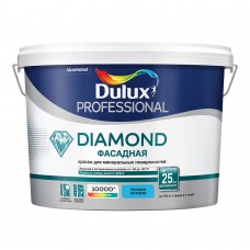 Краска водно-дисперсионная фасадная Dulux Professional Diamond белая основа BW 10 л