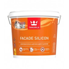 Краска водно-дисперсионная фасадная Tikkurila Facade Silicon основа С 2,7 л