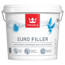 Шпатлевка влагостойкая EURO FILLER 2,5л