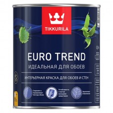 Краска для обоев и стен Tikkurila EURO TREND основа A 0,9 л