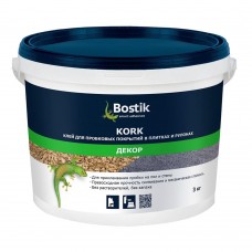 Клей для пробки Bostik Kork 3 кг