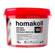Клей-фиксатор для гибких напольных покрытий Homa homakoll 186 Prof 10кг
