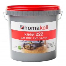 Клей для ПВХ, LVT плитки Homa homakoll 222 6 кг