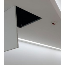 Люк ревизионный под покраску потолочный/настенный Хаммер Гиппократ алюминиевый 600х400 мм скрытый нажимной